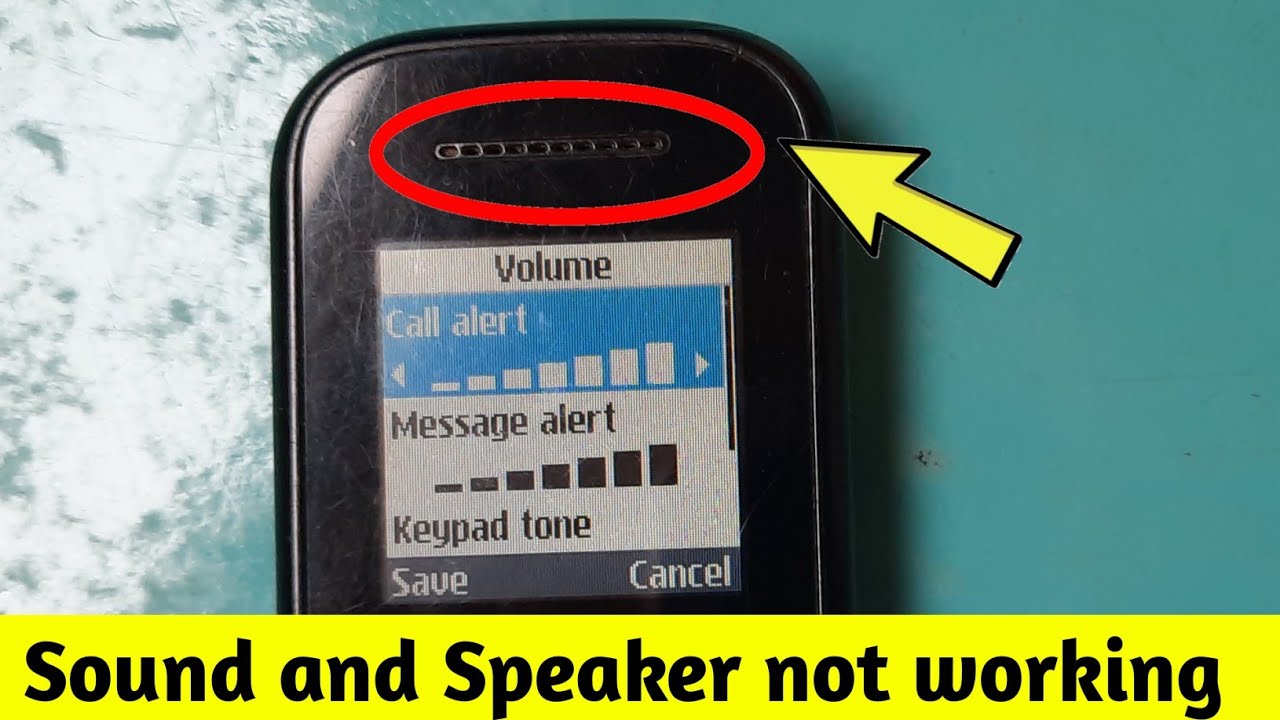 Keypad Phone || Sound Problem or Speaker not working Audio problem Samsung b110e, e1200, b310e