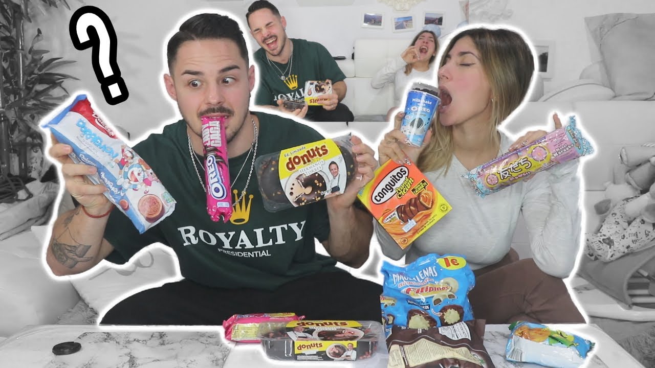 PROBANDO COMIDA RARA  🤪 de verdad hacia falta ? 😅 con  @Patrizienta