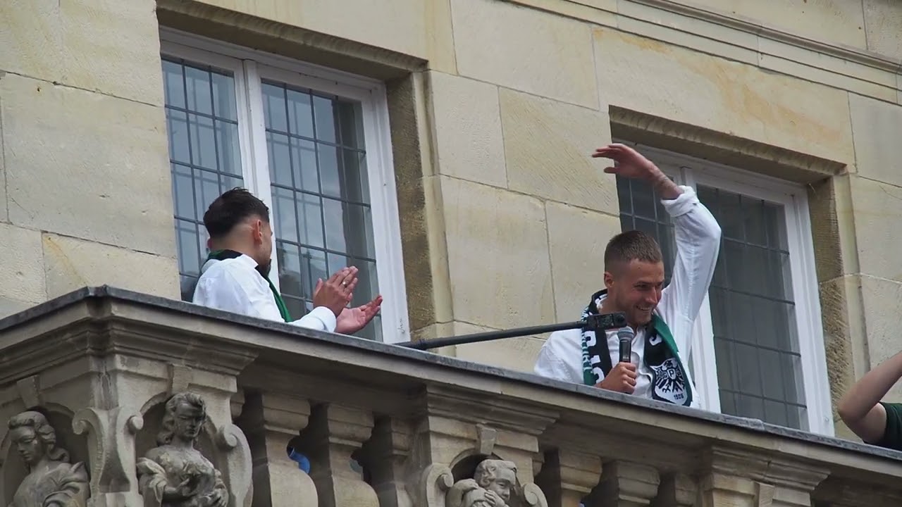 SC Preußen Münster - Aufstieg in die 2. Bundesliga im Mai 2024