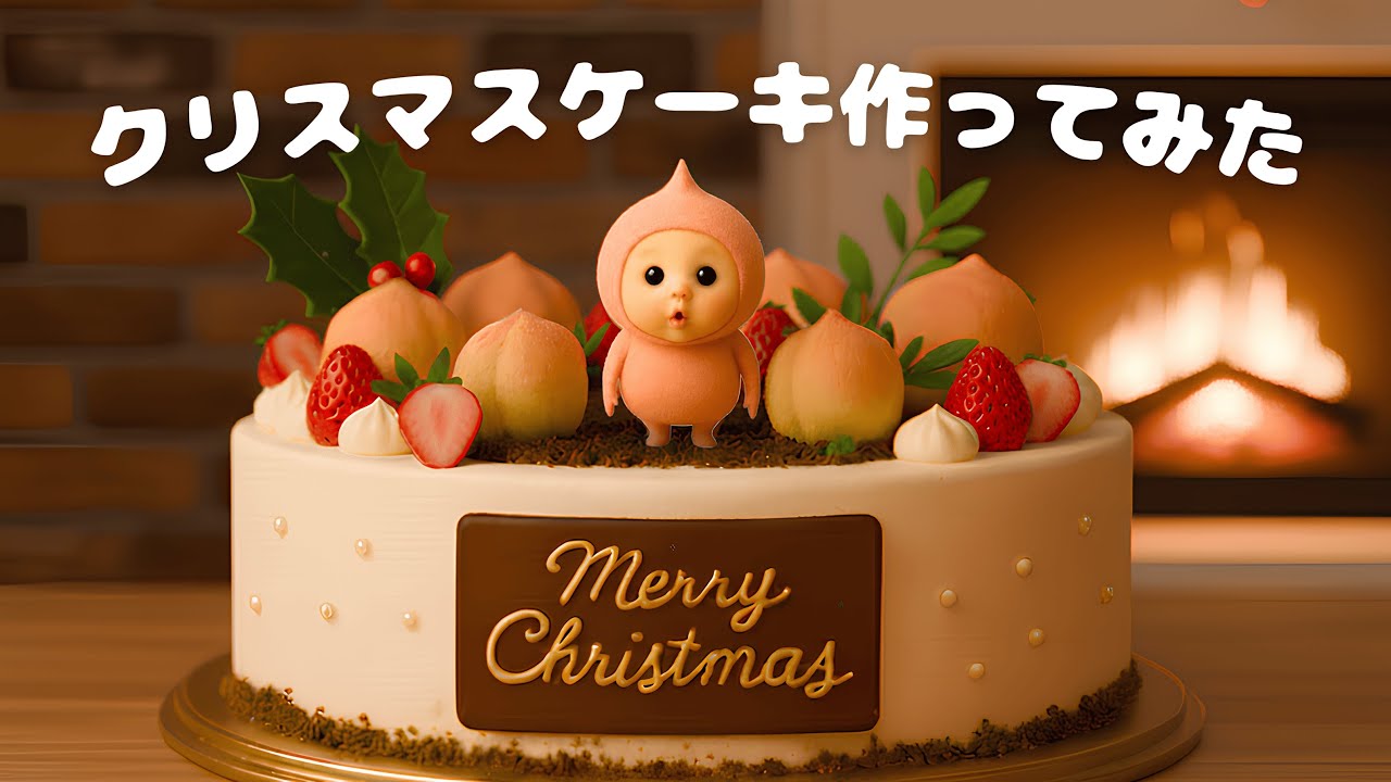 【こびとづかん】カクレモモジリもどきが作るクリスマスケーキ🎄🎂 [ NGあり ]