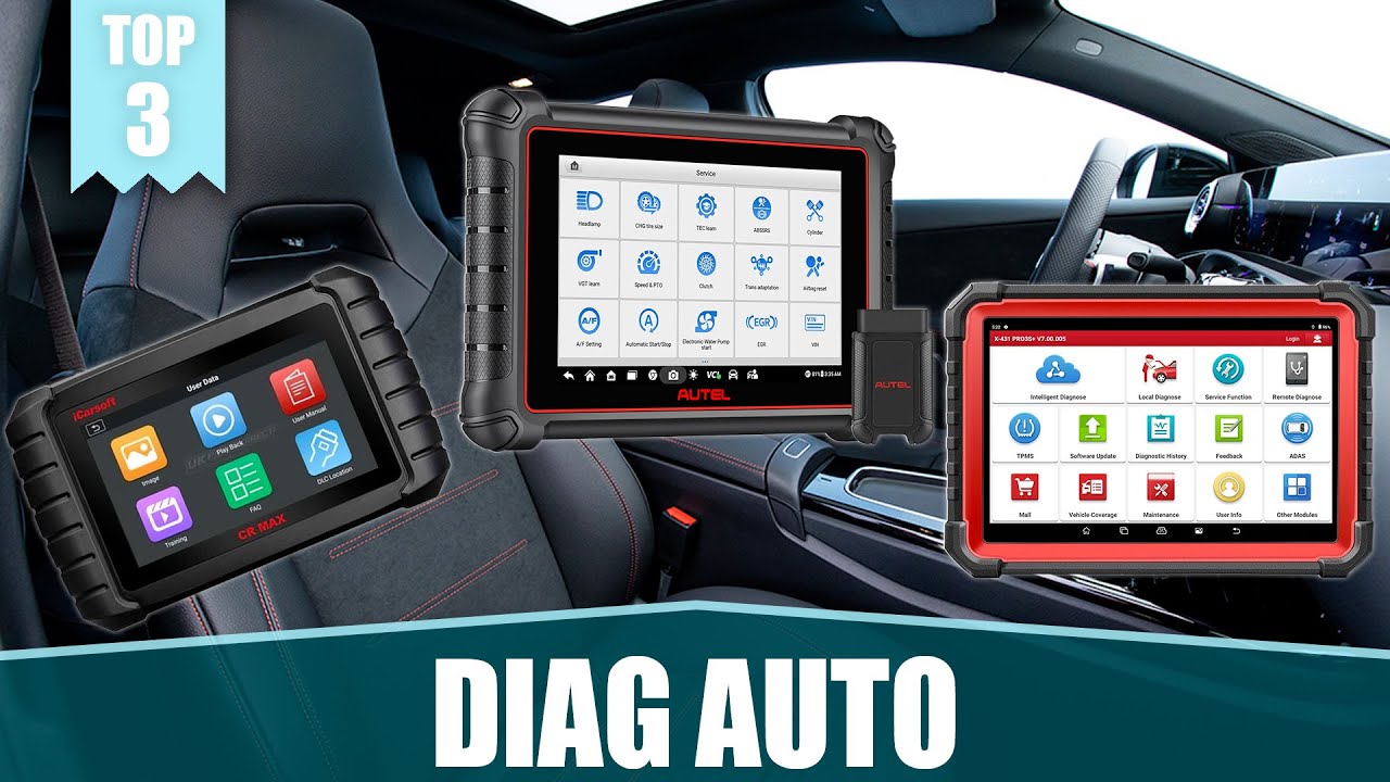 TOP 3 MEILLEURES VALISES DE DIAGNOSTIC AUTO MULTIMARQUE