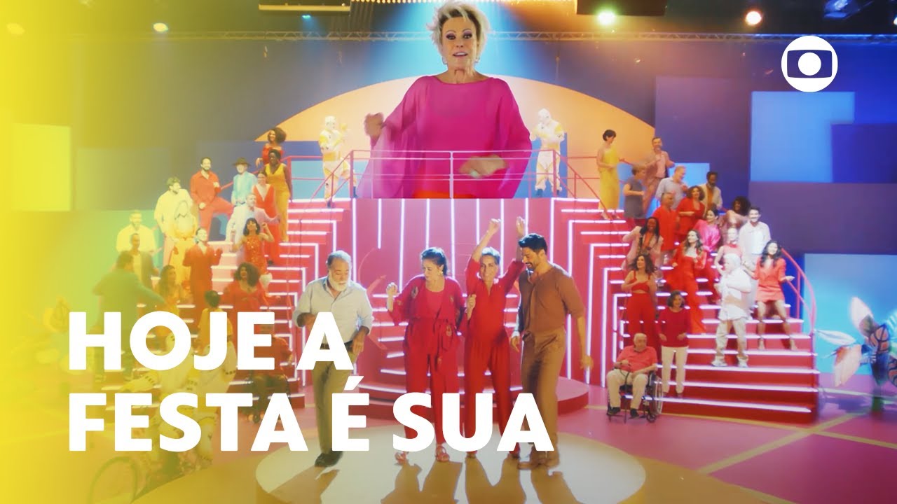 Hoje a Festa é Sua ✨ Minha vinheta de final de ano chegou! 🥳 | TV Globo