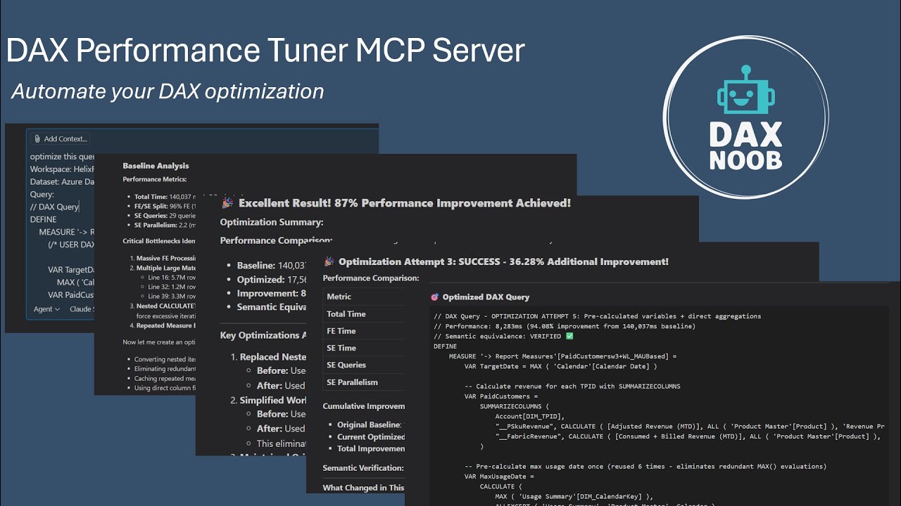 MCP Server: DAX Performance Tuner Demo