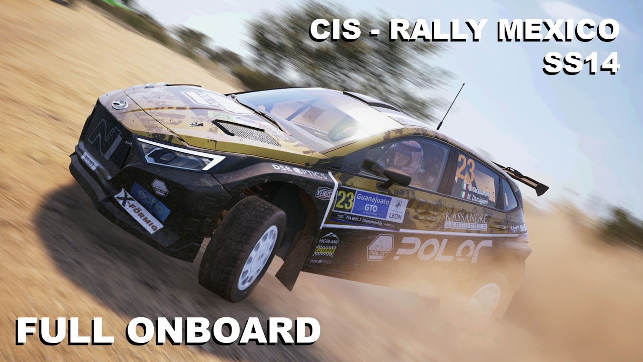 Full Onboard - SS14 Alexiron8 - CIS WRC2 Club Rally Mexico | EA Sports WRC