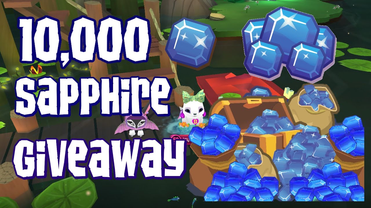 10,000 SAPPHIRE GIVEAWAY | HUGE ANIMAL JAM GIVEAWAY (OPEN)