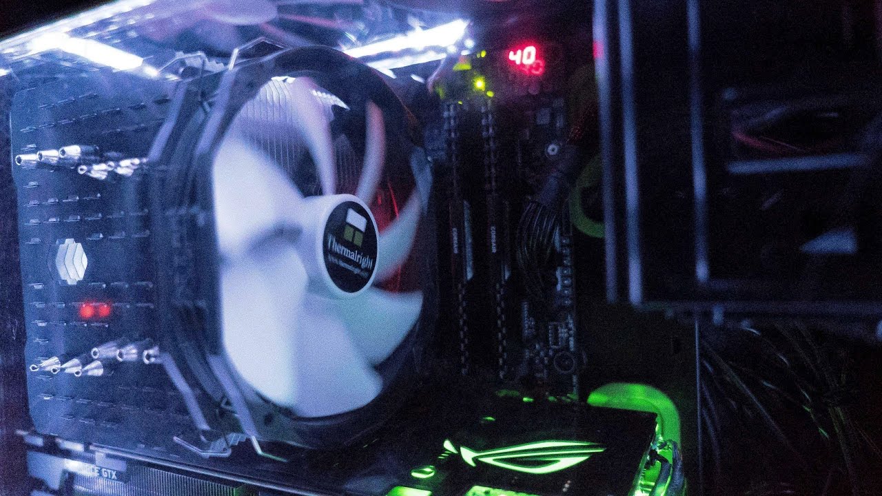 Asus Rog Light Effects - 1080Ti and Crosshair VI (AURA)