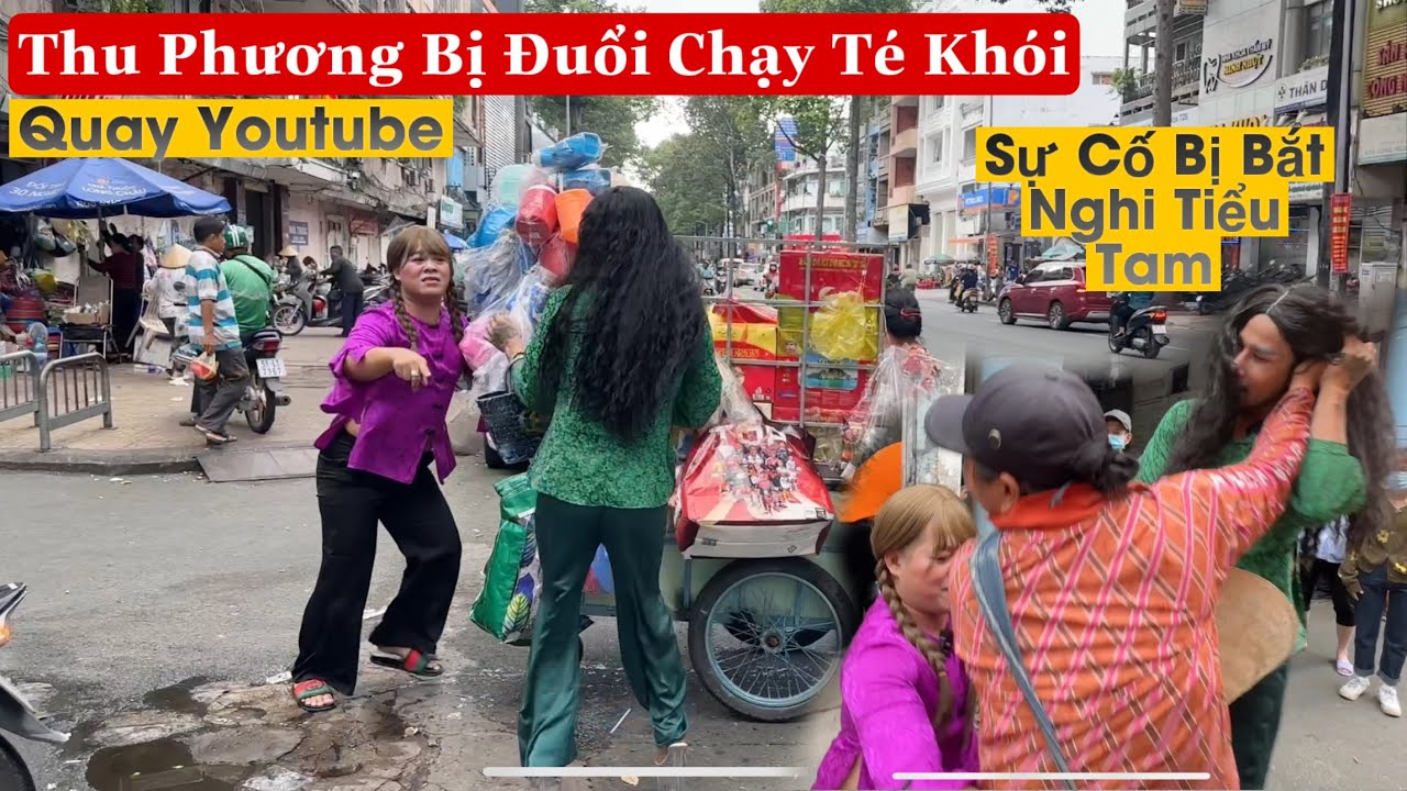 Chạy Té Khói Khi Đang Quay video,Sự Cố Sơn Kha Làm Tiểu Tam Bắt Tại Trận,