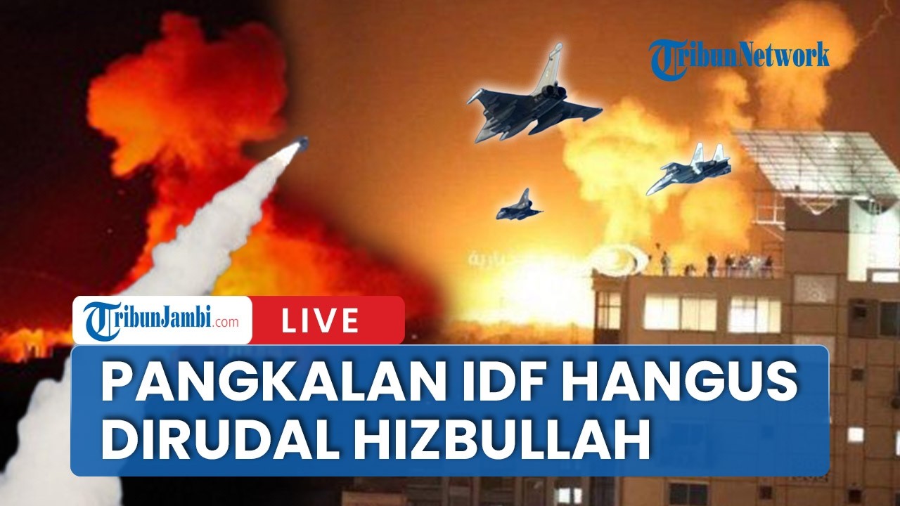 🔴Pangkalan Laut Israel Terbakar Dirudal Hizbullah