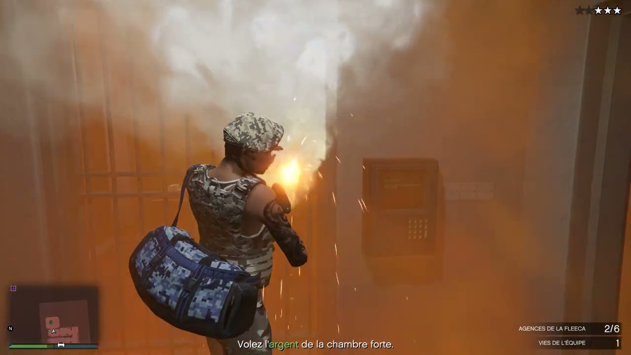 Gta 5 Online Tunning à Los Santos, Mission Braquage des Agences Fleeca Bank 