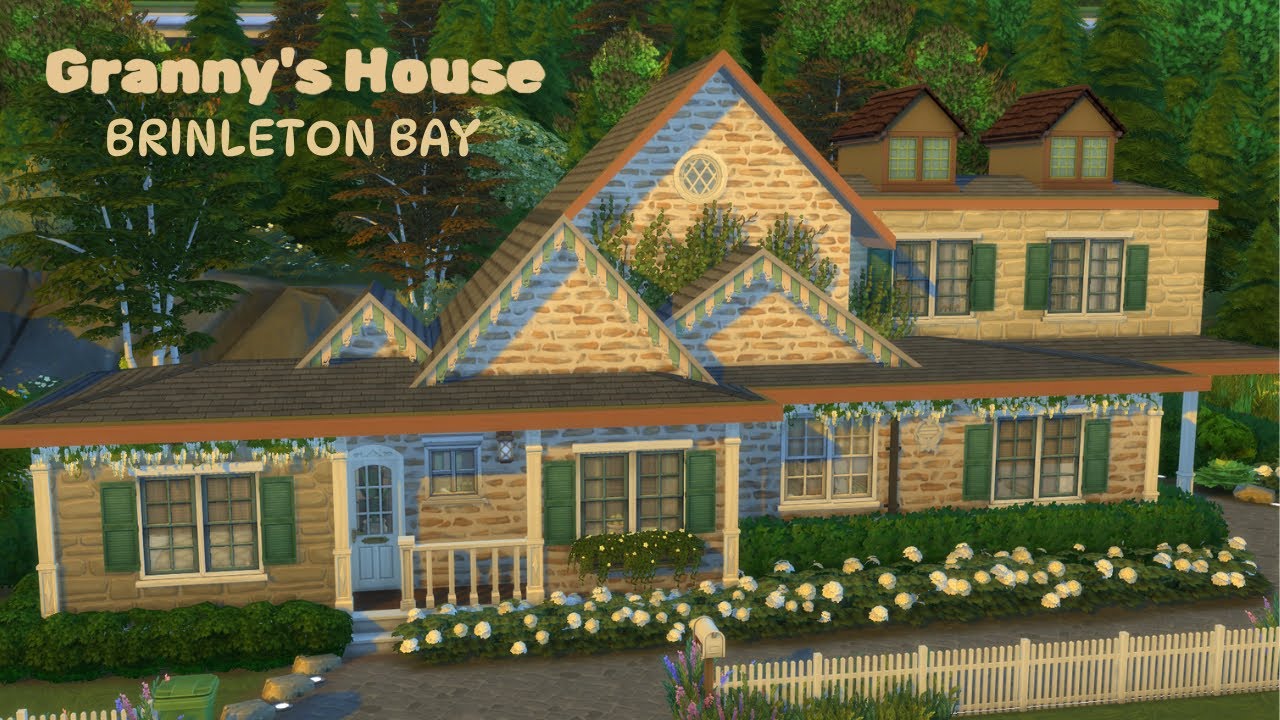 Granny’s House | Sims 4 Speed Build