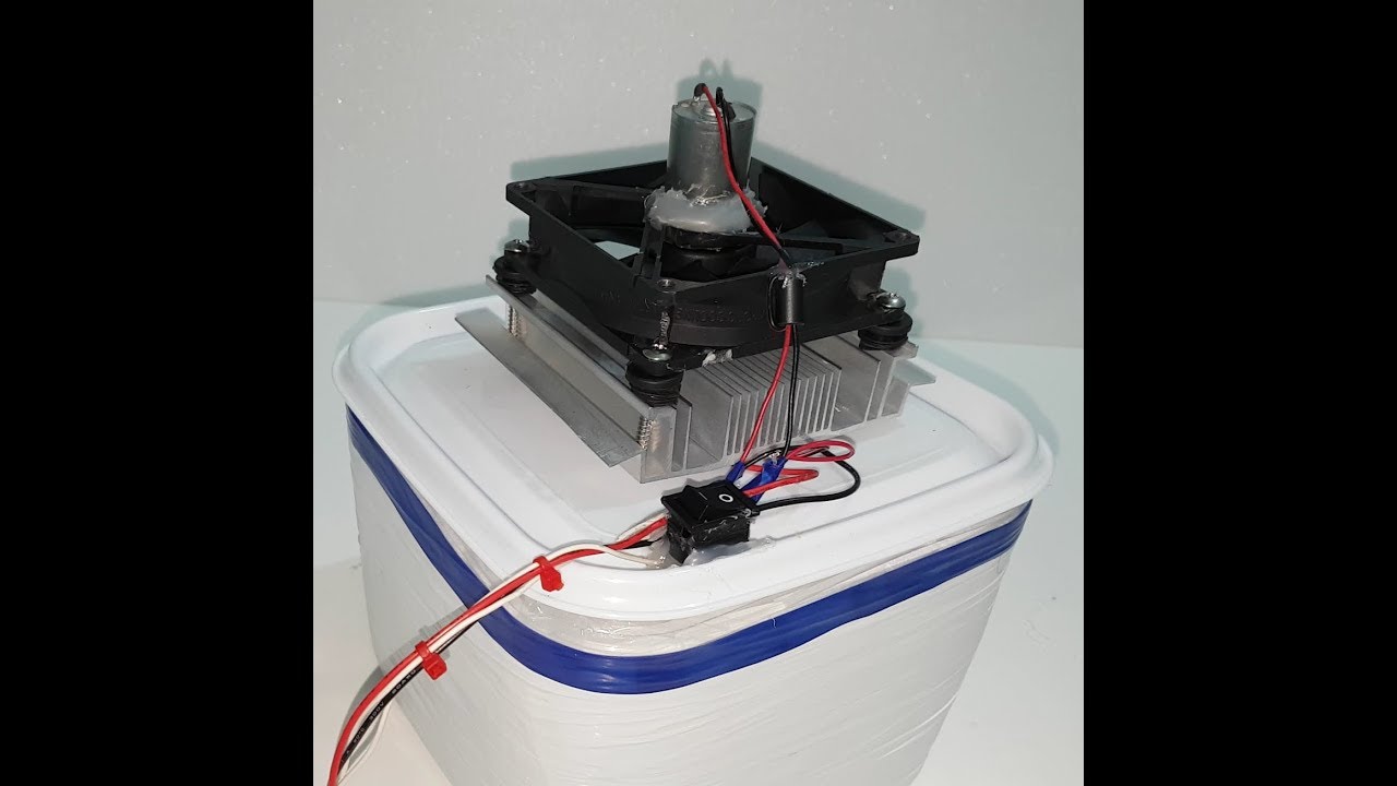 [1] How to make a Mini Refrigerator ( Low cost)كيف تصنع ثلاجة في المنزل