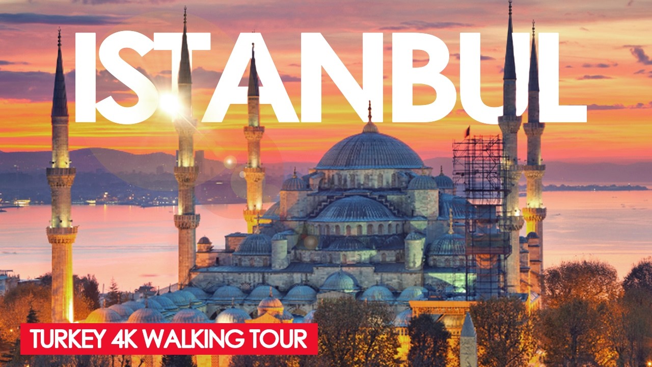 Istanbul, Turkey in 4K &ndash; A Mesmerizing Walk Through the Historic City
