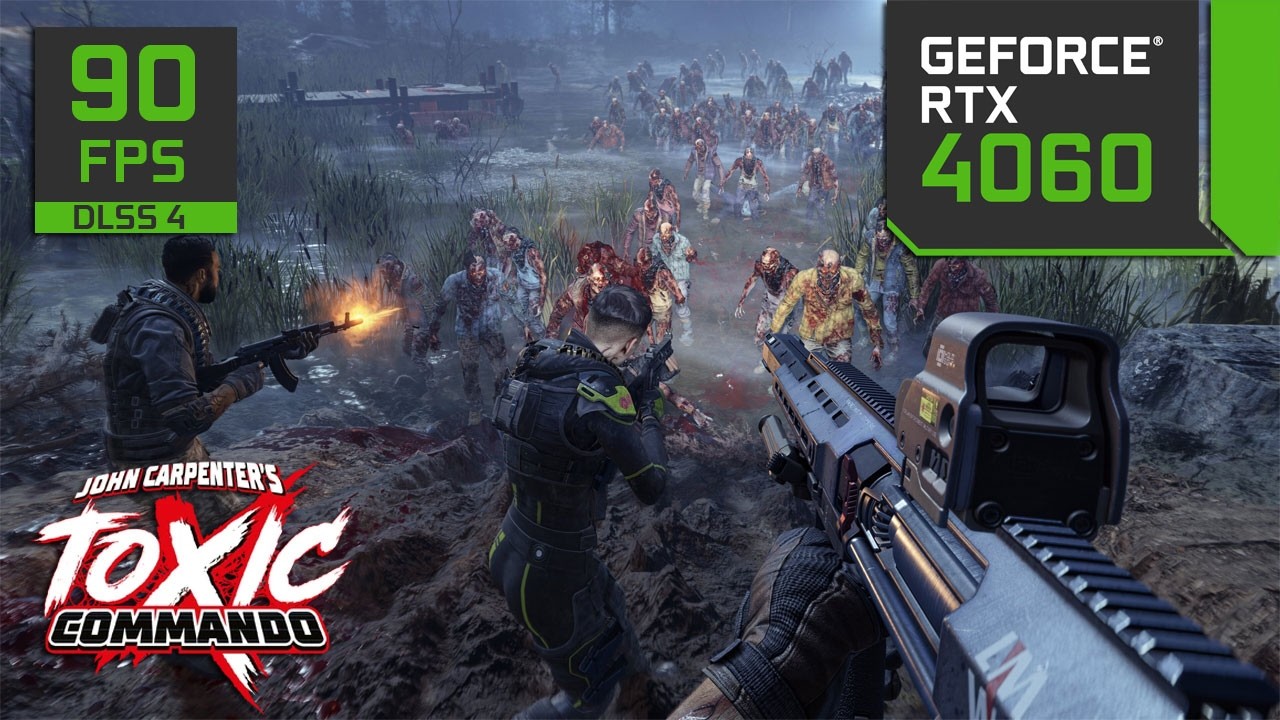 RTX 4060 | John Carpenter&rsquo;s Toxic Commando | 1080p | 1440p | FPS & Performance Benchmark Test