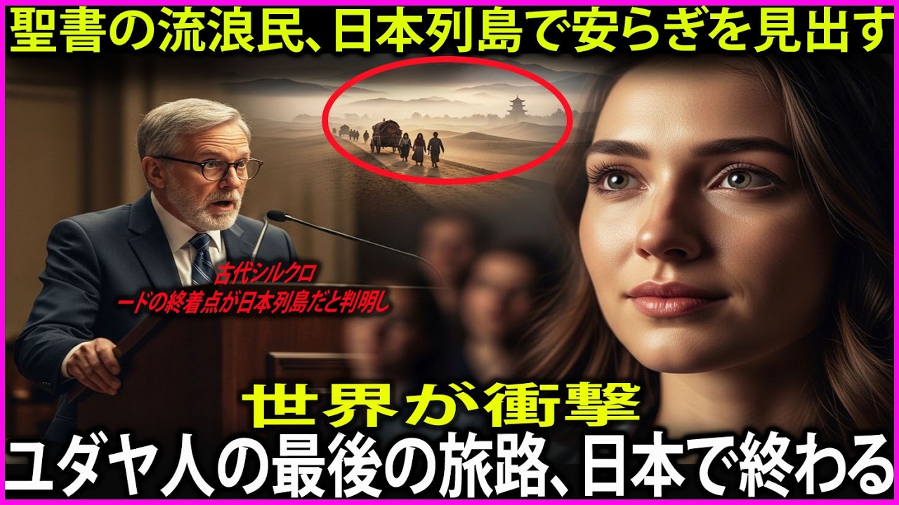 【海外の感動エピソード】聖書にある古代シルクロードの終着点が日本列島だと判明し、全世界が衝撃に包まれたエピソード
