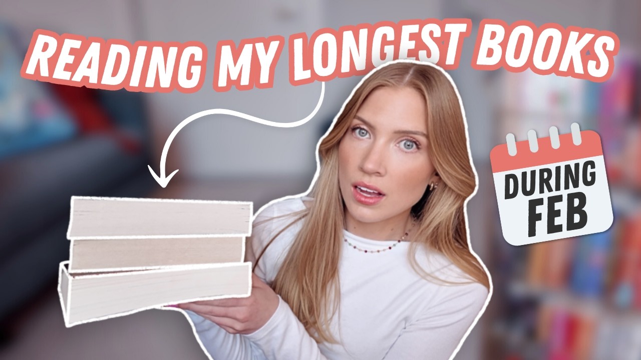 the biggest books on my TBR vs. the shortest month to read them!
