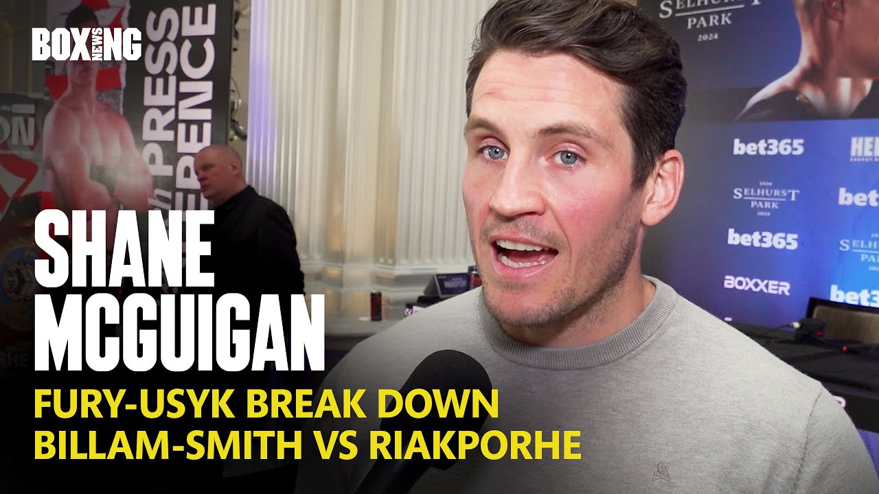 Shane McGuigan Breaks Down Fury-Usyk & Billam-Smith vs Riakporhe 2