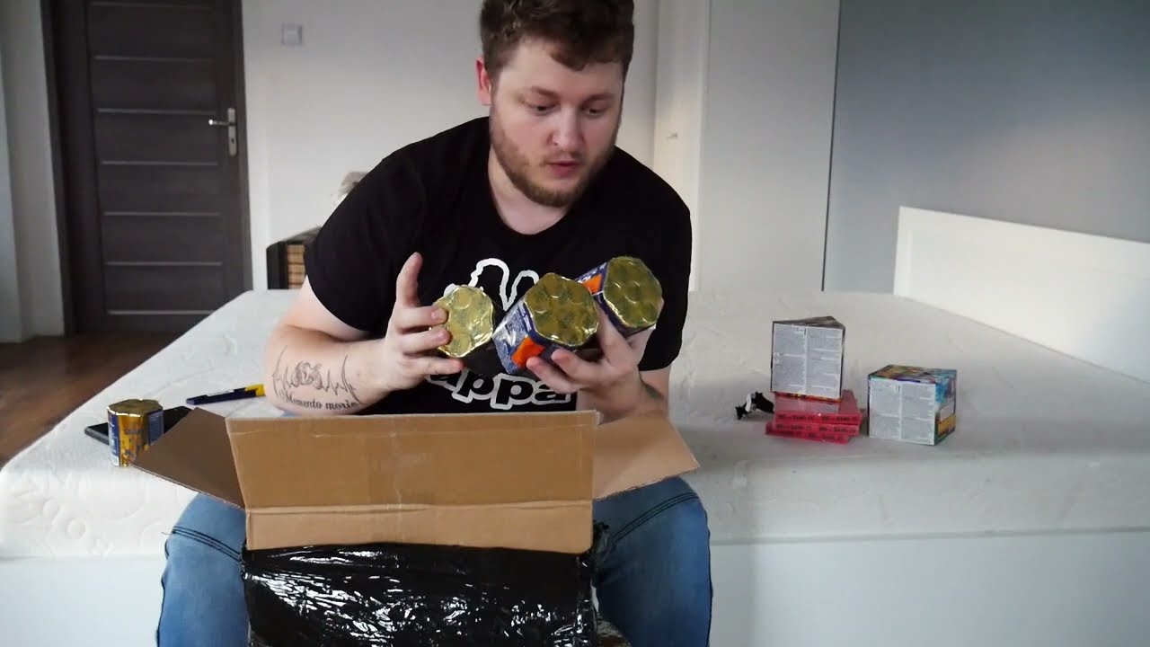 Unboxing paczek z Pyroking i Fajerwerki Shop