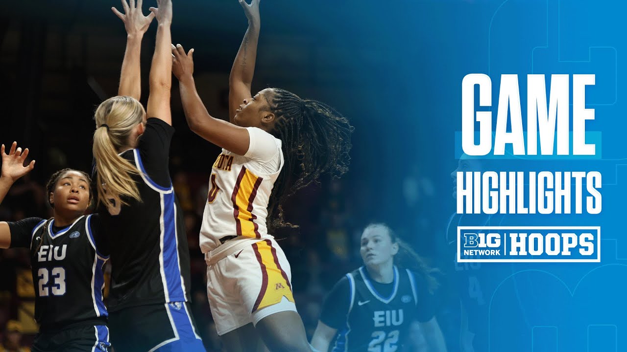 Eastern Illinois at  Minnesota | Highlights | Big Ten Women's Basketball | 11/20/2024