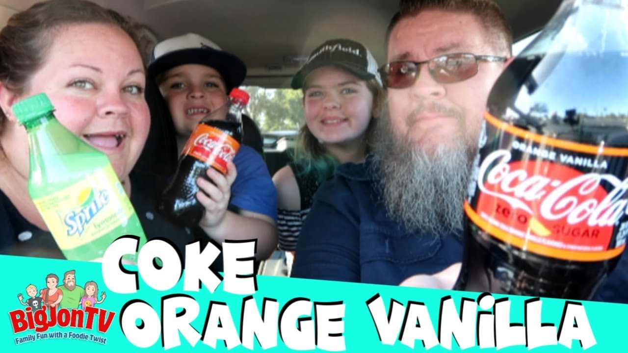 NEW Orange Vanilla Coke PLUS Sprite Lymonade || Taste Test Tuesday