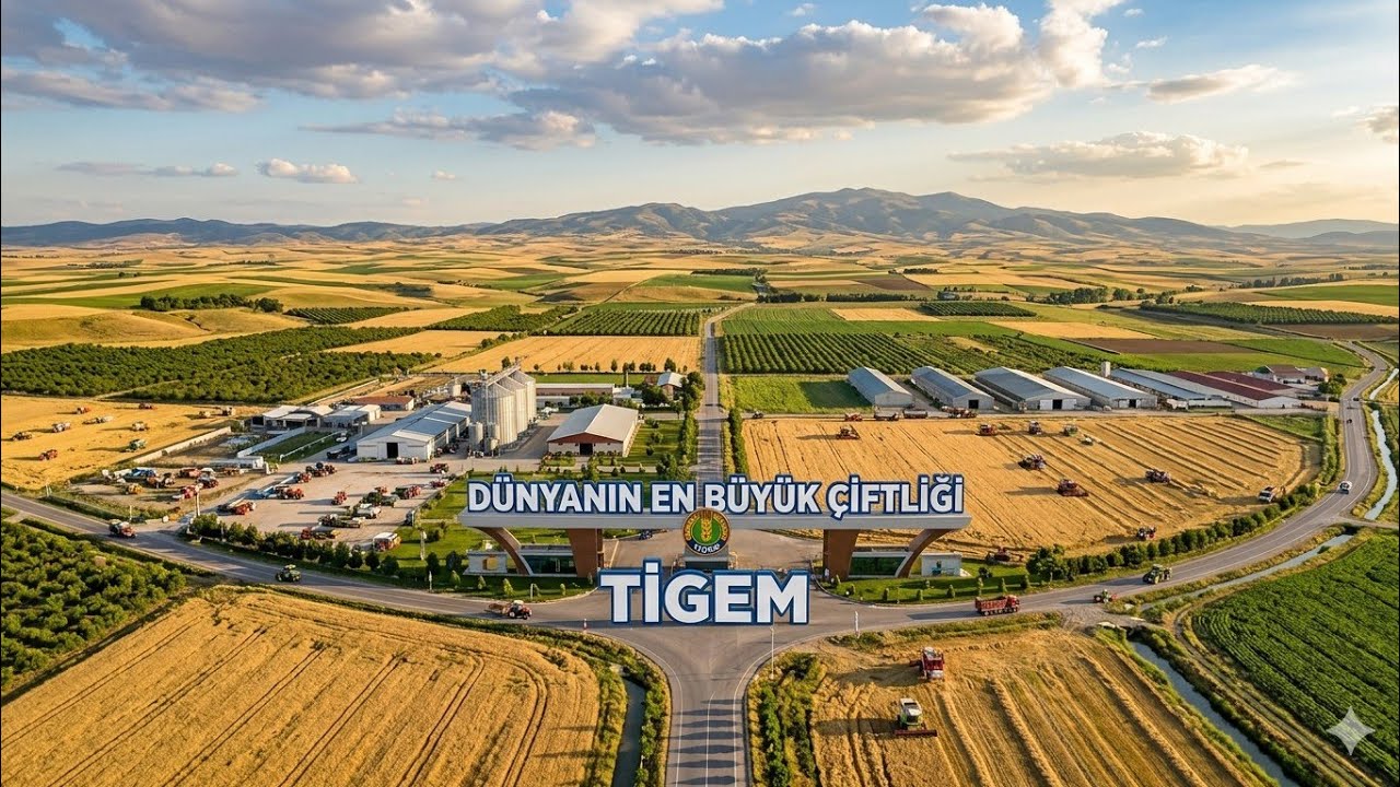 Dünyanın Tek Parça Haldeki En Büyük Çiftliği Türkiye'de