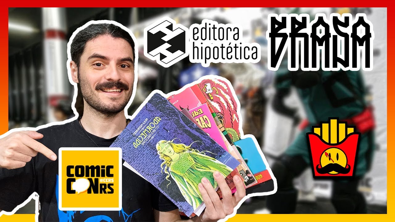 Passeio na COMIC CON RS e visita na LOJA da BRASA em Porto Alegre!