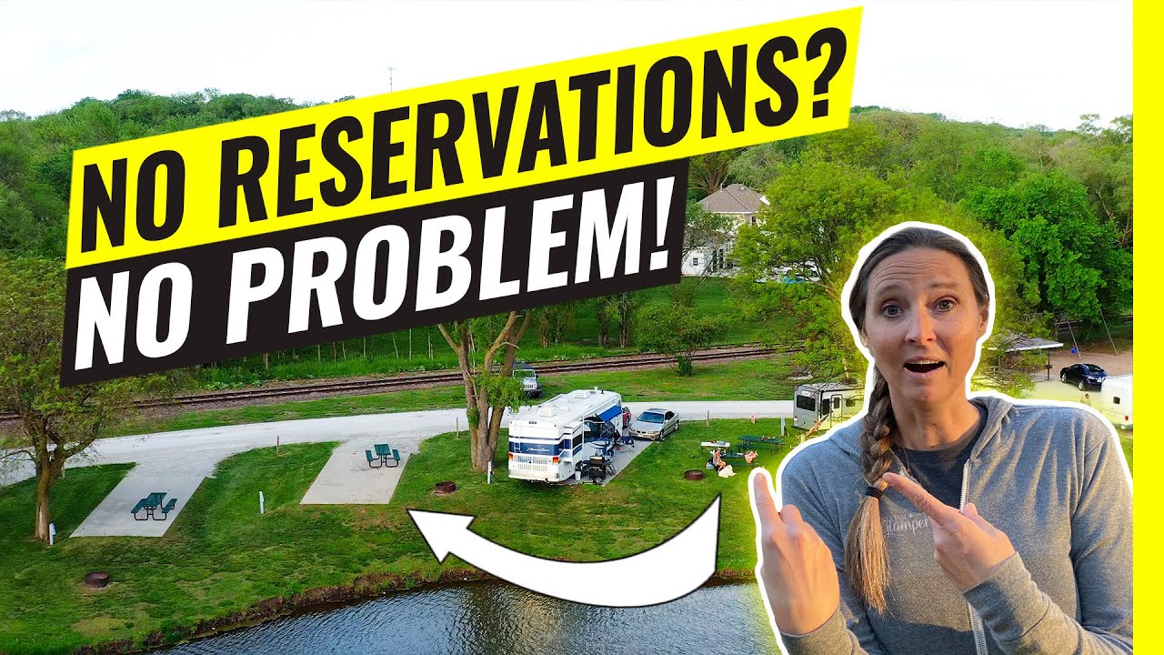 RV Camping With NO RESERVATIONS! How to Find Open Campsites NOW