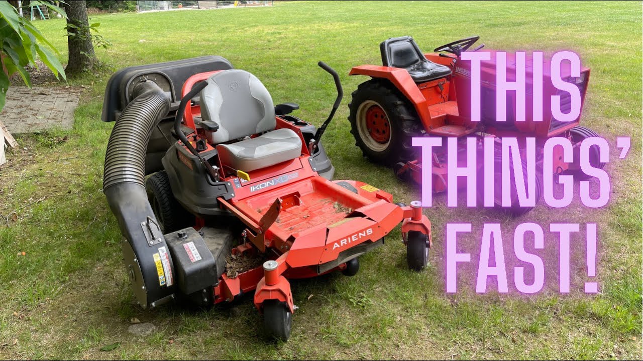 New toy! Taking a look at the Ariens Ikon xd52 zero turn mower!