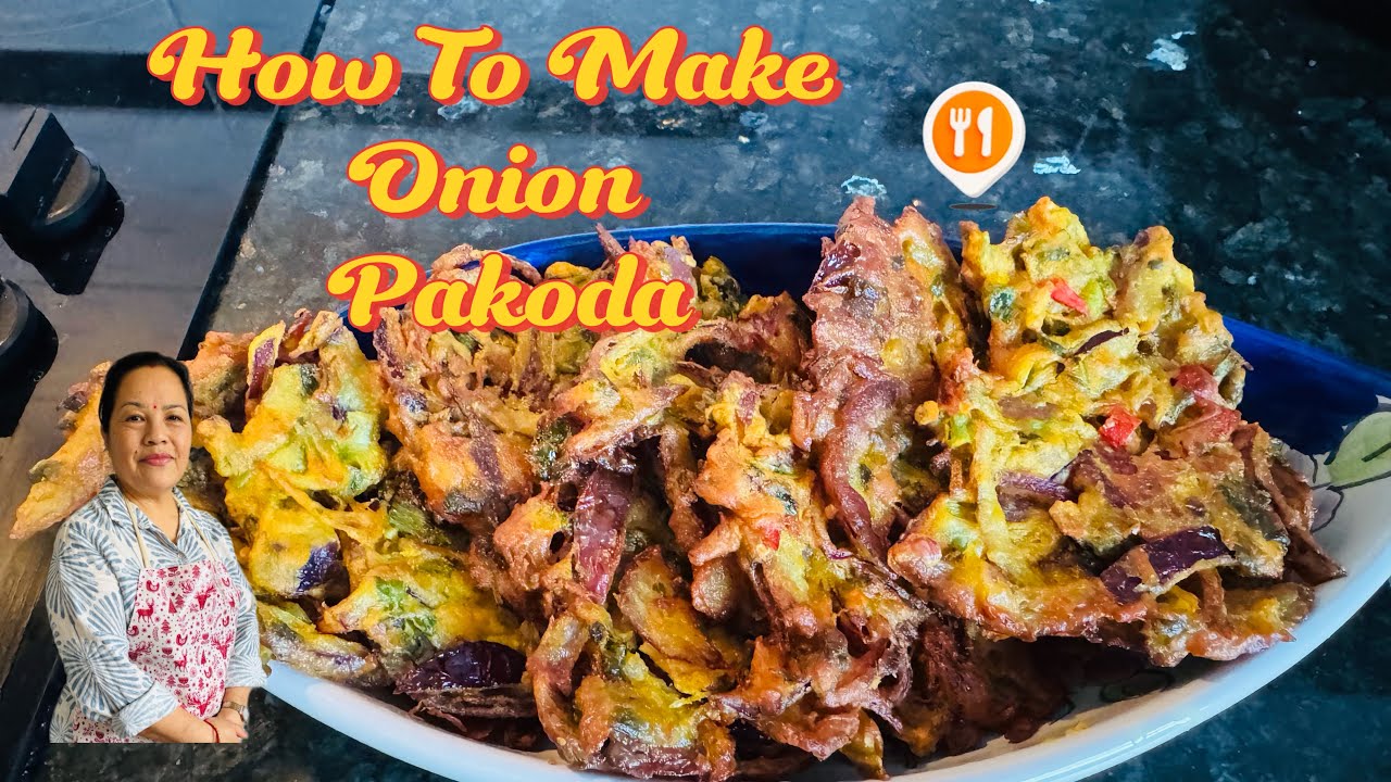 Onion Pakoda recipe /How to make crispy onion pakoda / Tea time Snack 