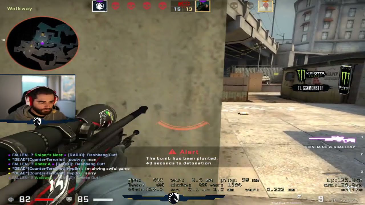 OS GRINGOS FICAM MALUCOS JOGANDO COM O FALLEN!