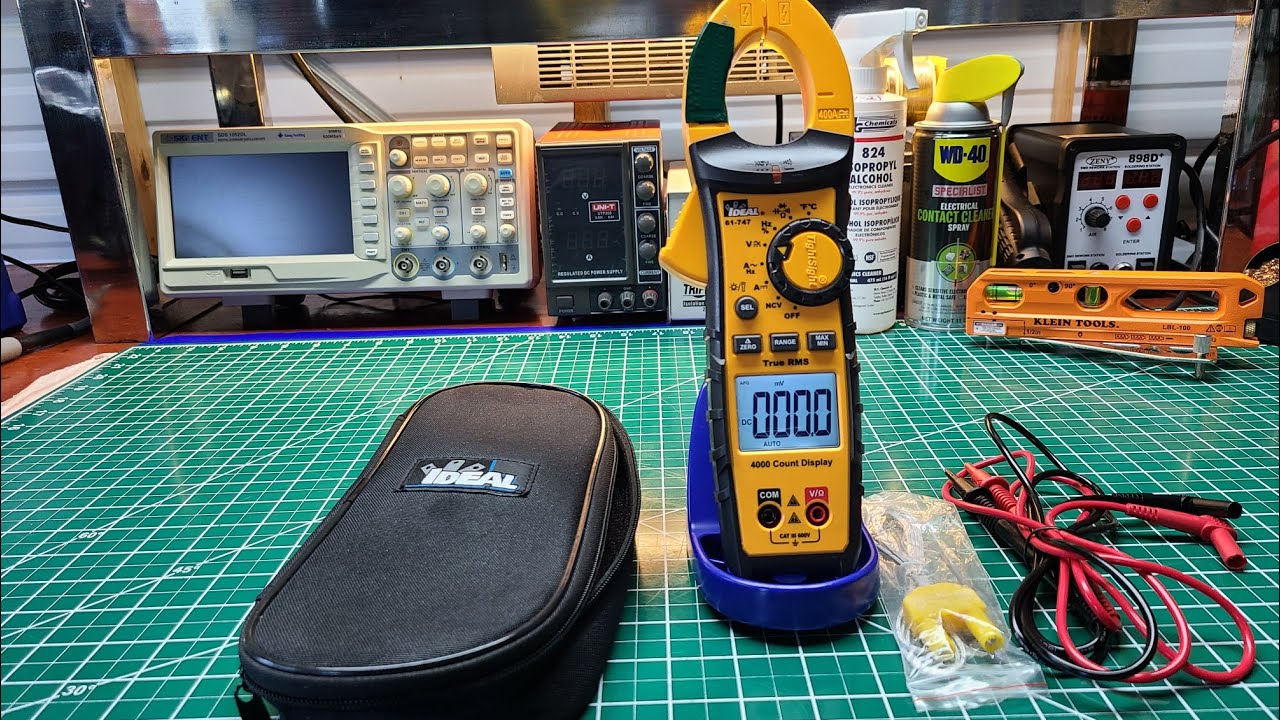 🇺🇸IDEAL INDUSTRIES 61-747 True RMS Clamp Meter