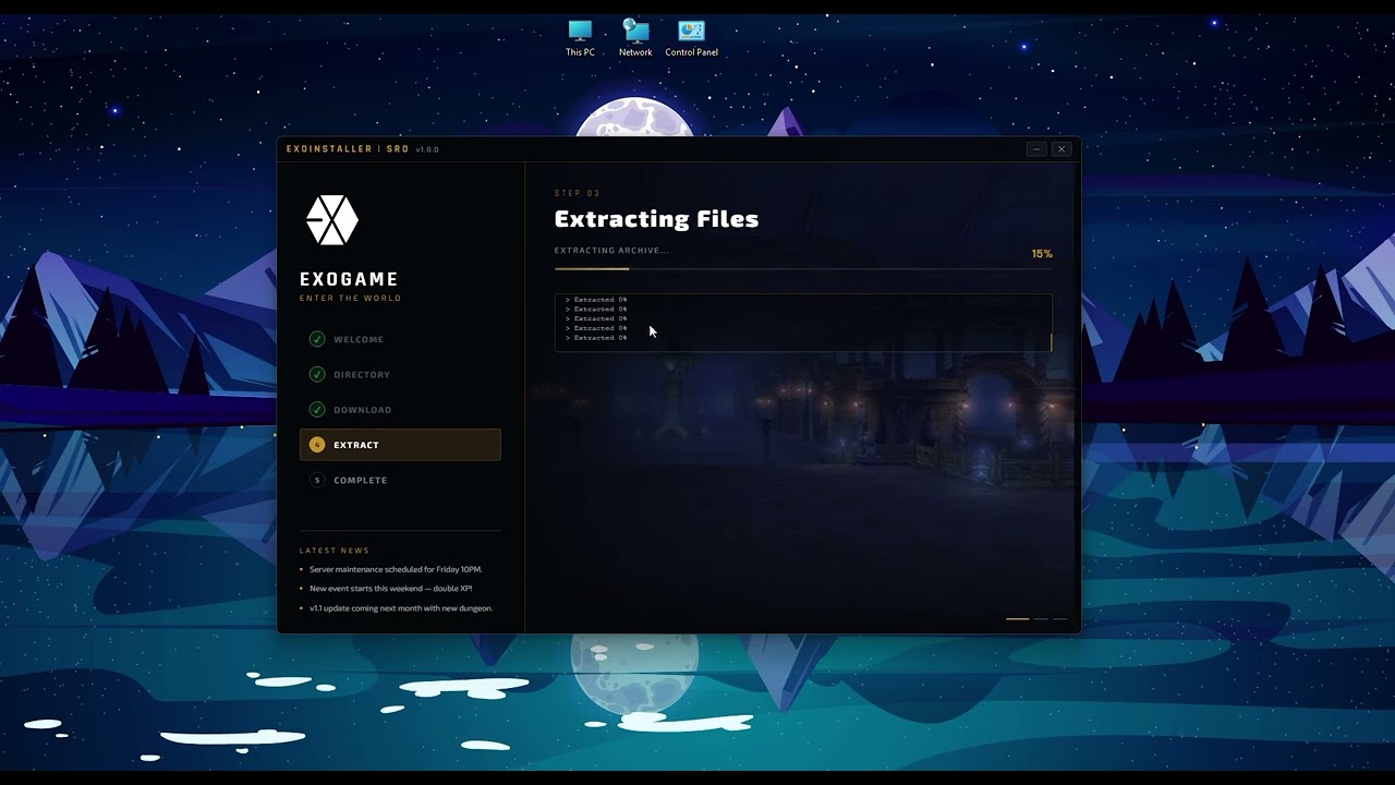 ExoInstaller | Silkroad Private Server Installer