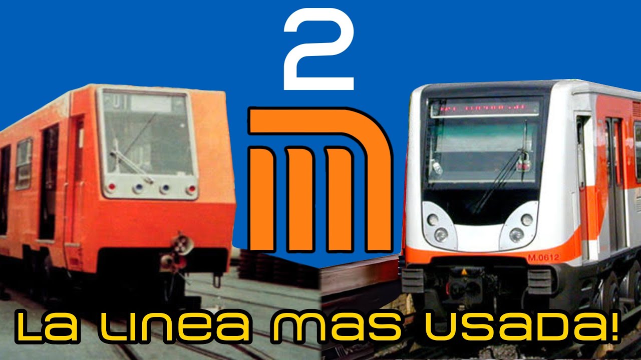 La linea mas usada! | Linea 2 Metro CDMX