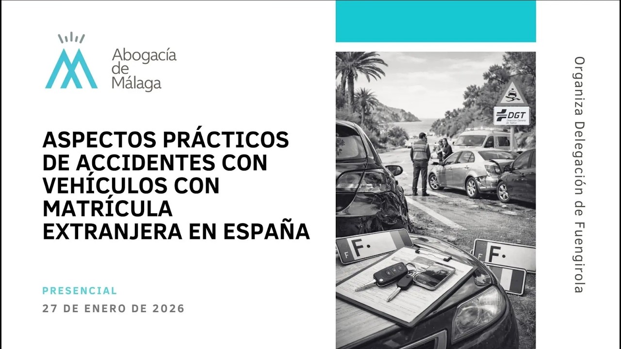 Aspectos prácticos de accidentes con vehículos con matrícula extranjera en España