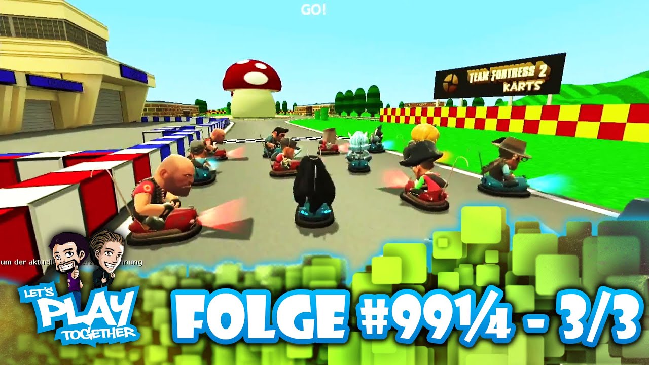 Let's Play Together (Community Game: Team Fortress 2 Mario Kart) 99¼-3/3