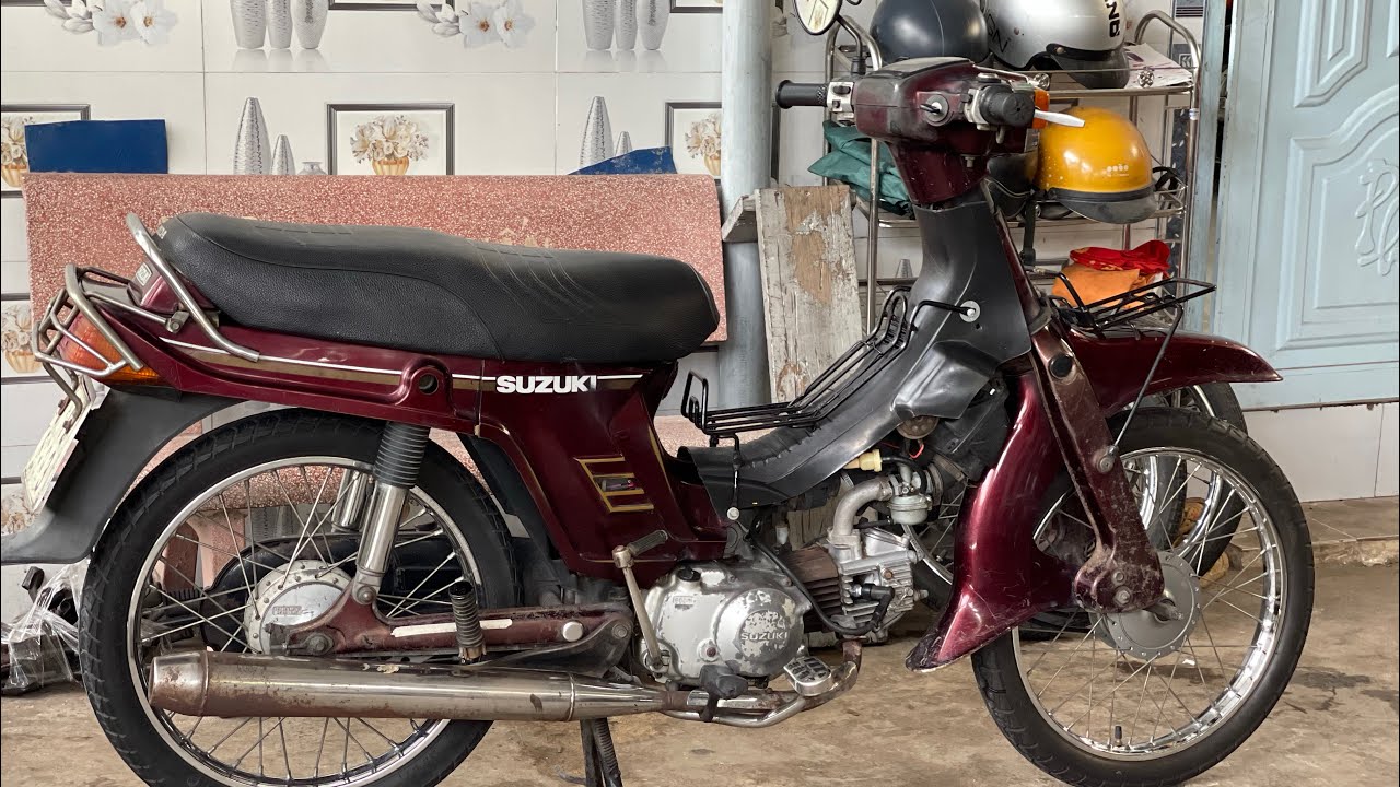 Suzuki 100 nâu hàng cổ khá hiếm giá vài triệu (xe đã bán rồi)