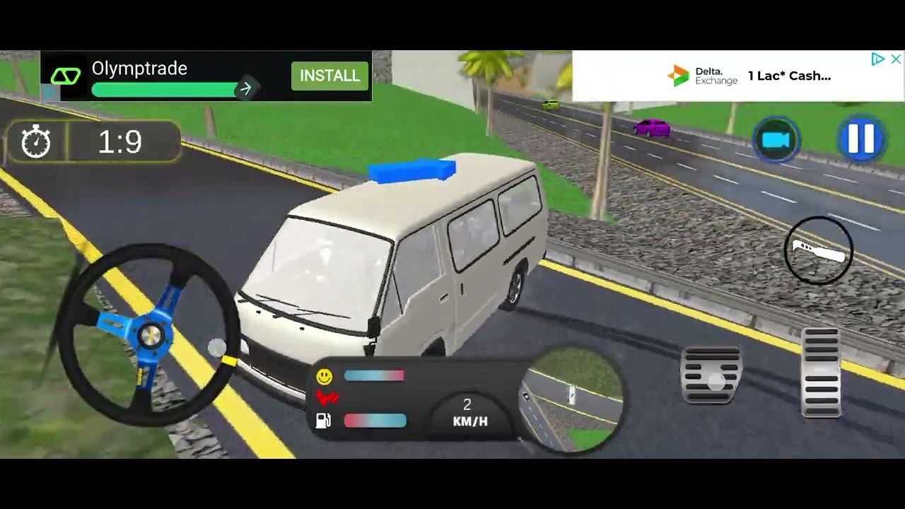 Us van simulator Sawai Madhopur game 