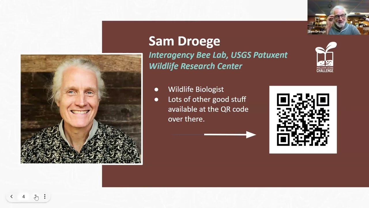 Soil Health to Go! on Native Bees with Sam Droege