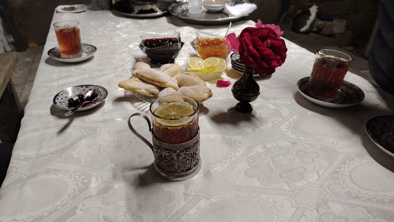 Traditional Plov & Tea – A Cozy Evening in the Yard | The Quiet Yard