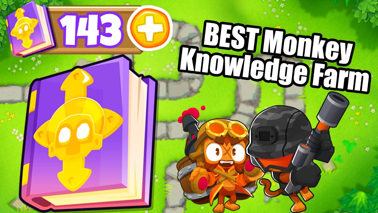 Easiest Way To Farm Monkey Knowledge in BTD6
