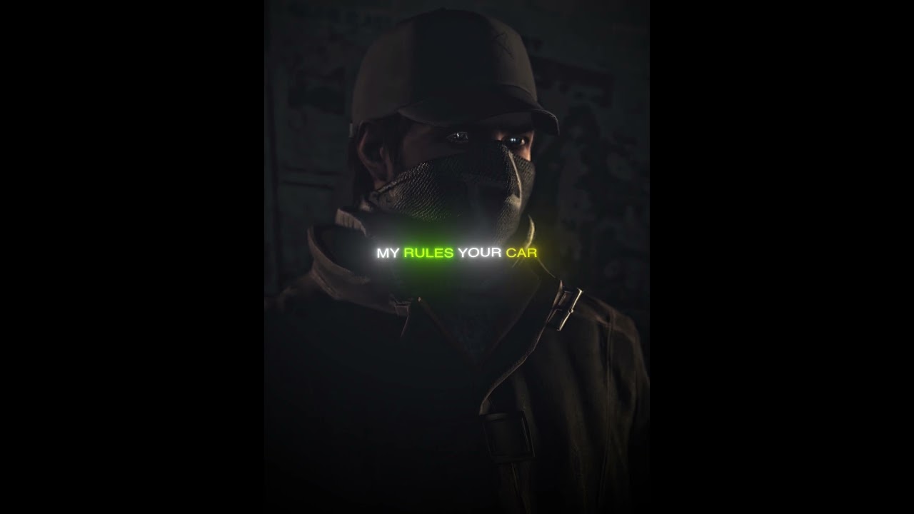 "That's the Job"|| Watch Dogs edit || Aiden edit ||poster boy (slowed + reverb)