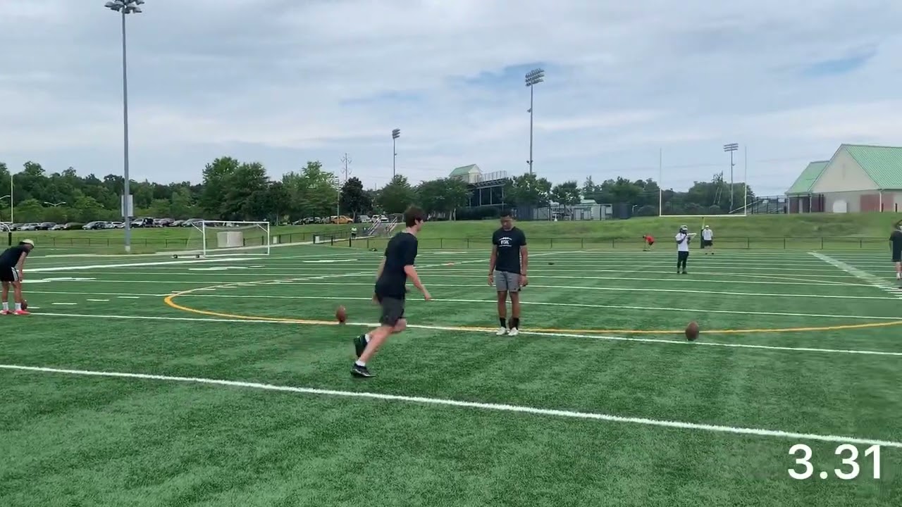 Jordan Etz | 2023 VA Senior | Kicker Punter | Phase 3 Kicking VA July Camp 2022