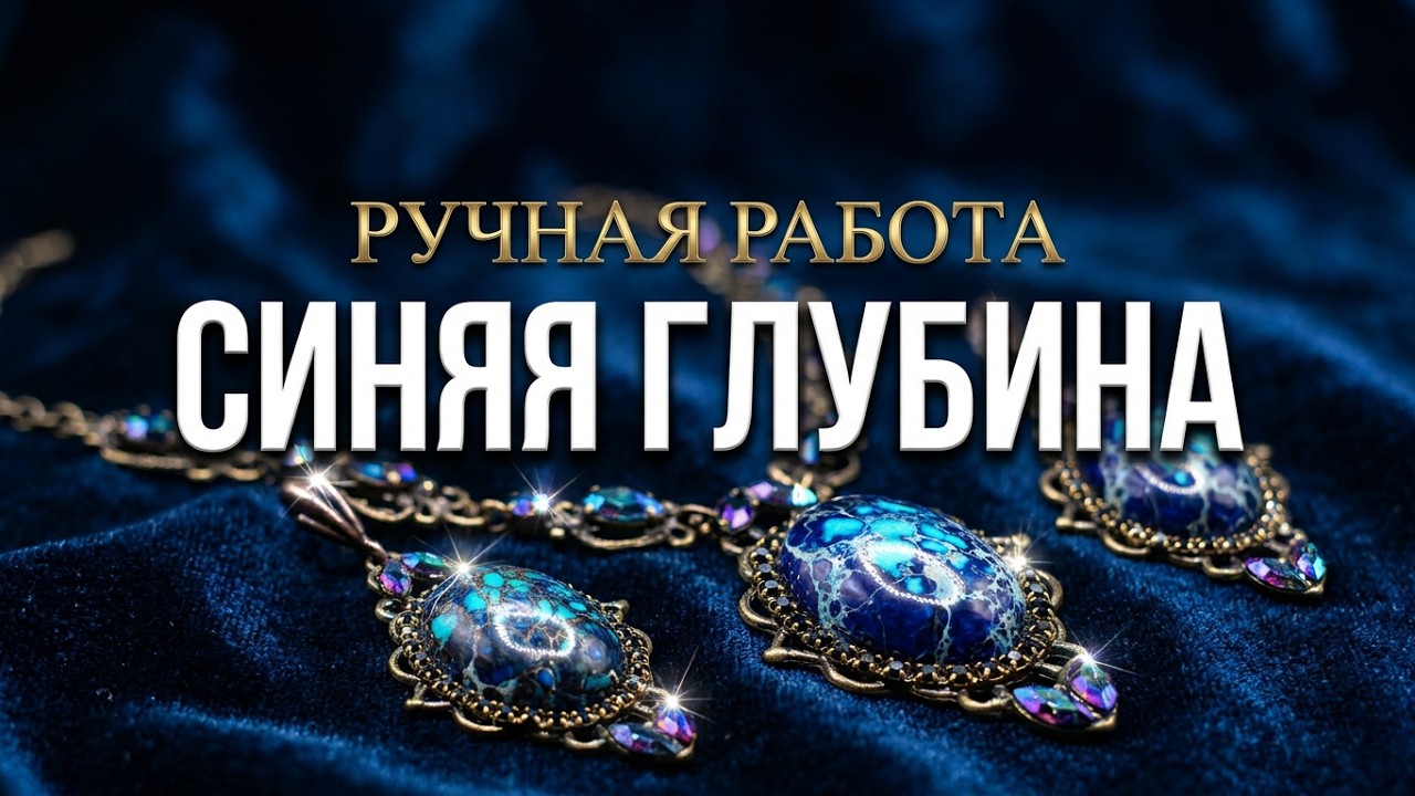 Эксклюзивный комплект украшений ручной работы 