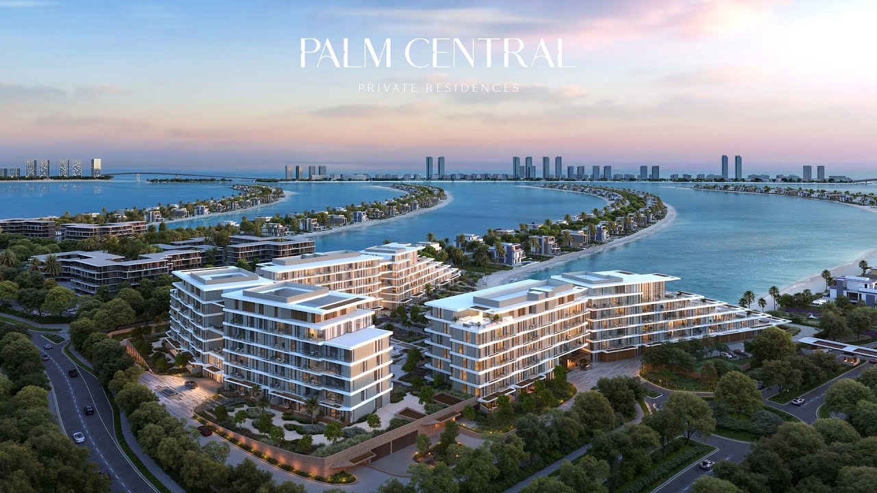 Palm Central Private Residences — the first apartment buildings on the iconic Palm Jebel Ali spine.