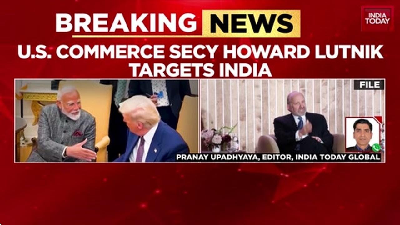 Cut Tariffs On US Goods Or 'Face Seal': US Commerce Secretary to India | India Today