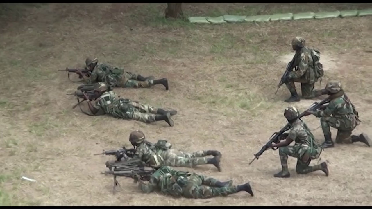 GHANA ARMED FORCE 64 INF REG HOSTS 2019 LAND COMBAT AND FIREPOWER DEMONSTRATION