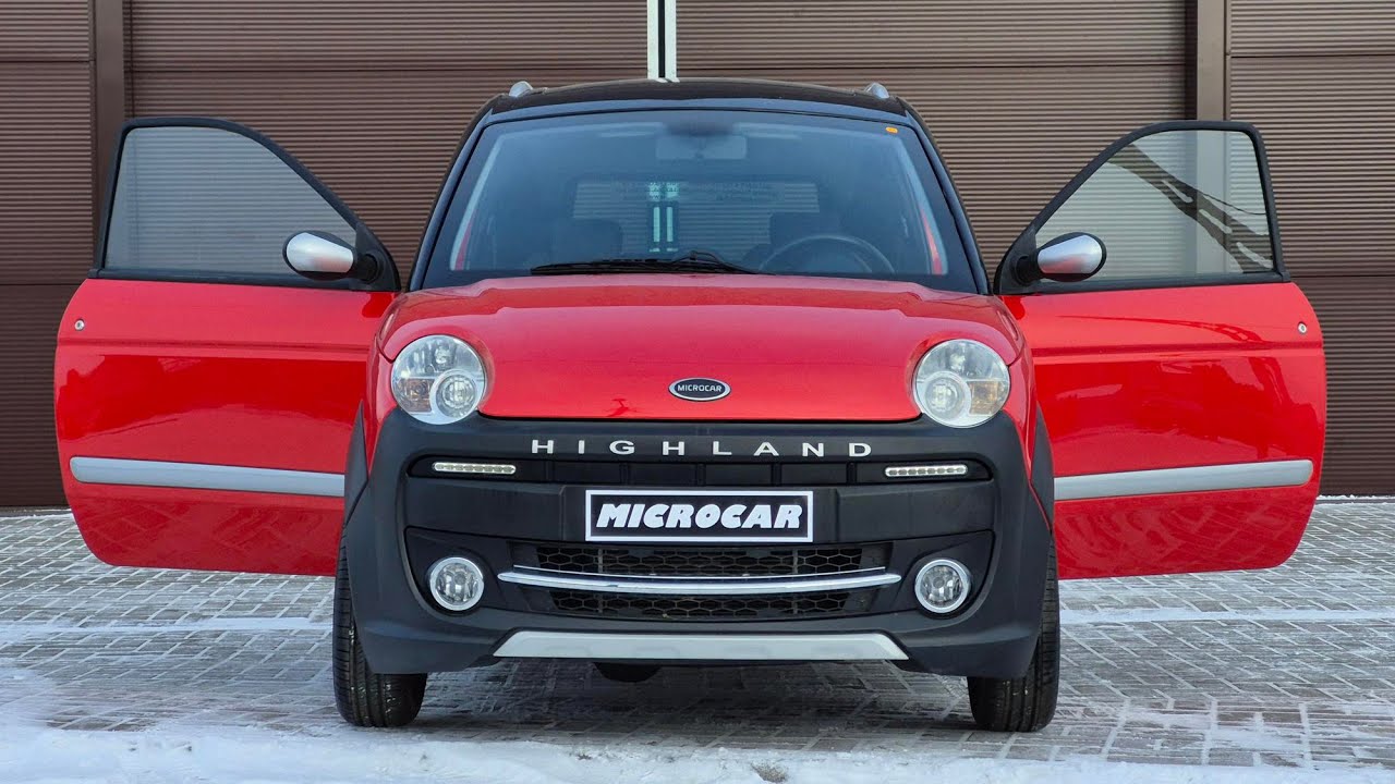 Microcar M Go 2015 czerwony