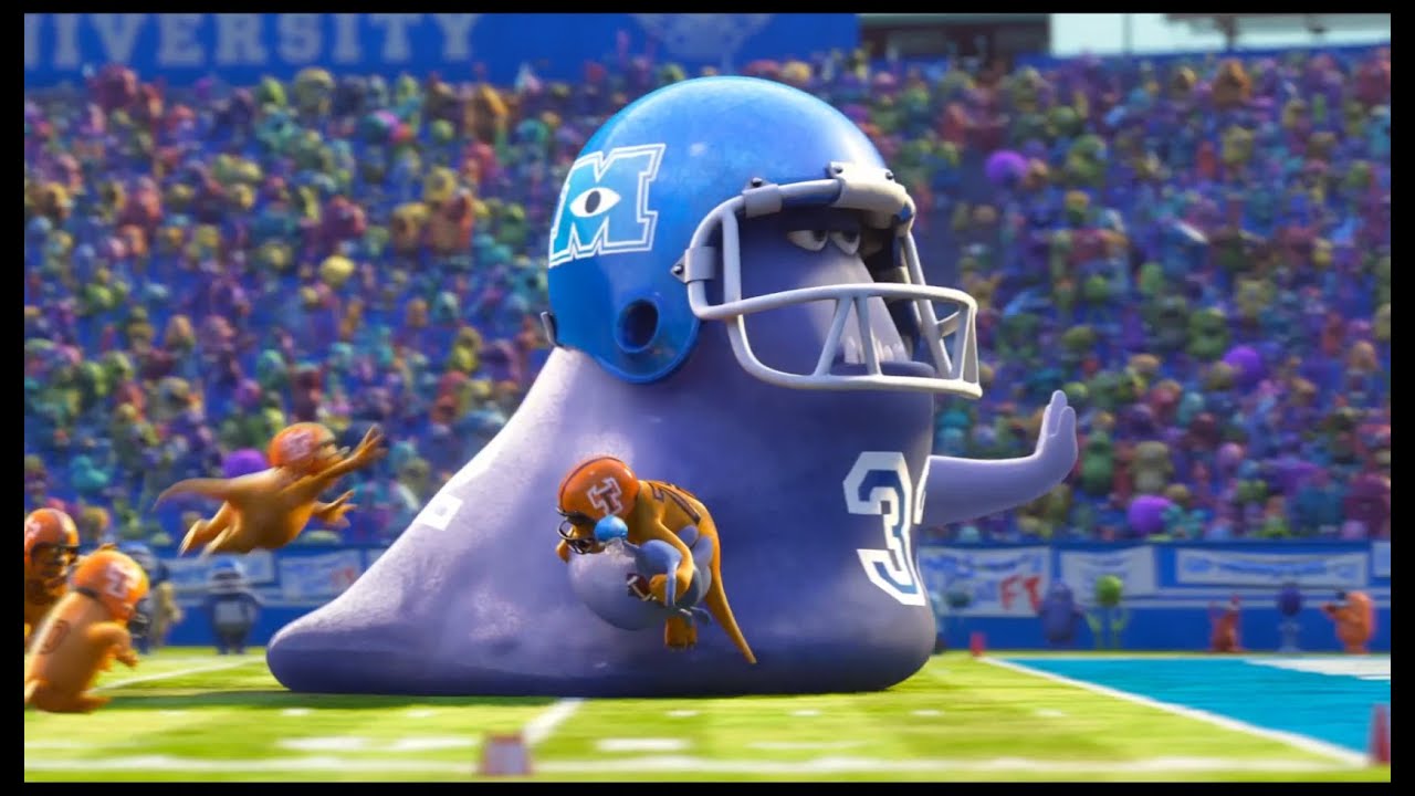 Monsters University - Football Scene