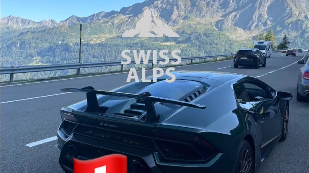 Lamborghini Huracan Swiss Alps Drive