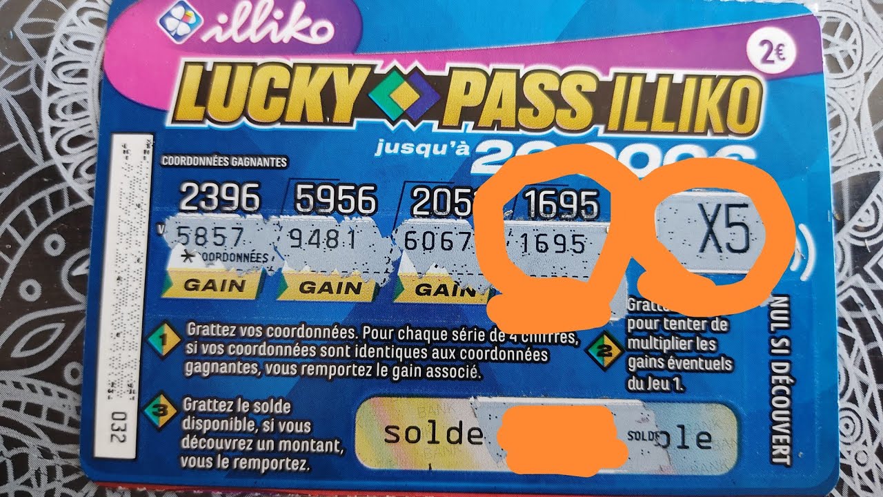 Nouveau jeux FDJ !!! Lucky Pass Illiko !!! on s'en gratte 10 !!! 😉👍