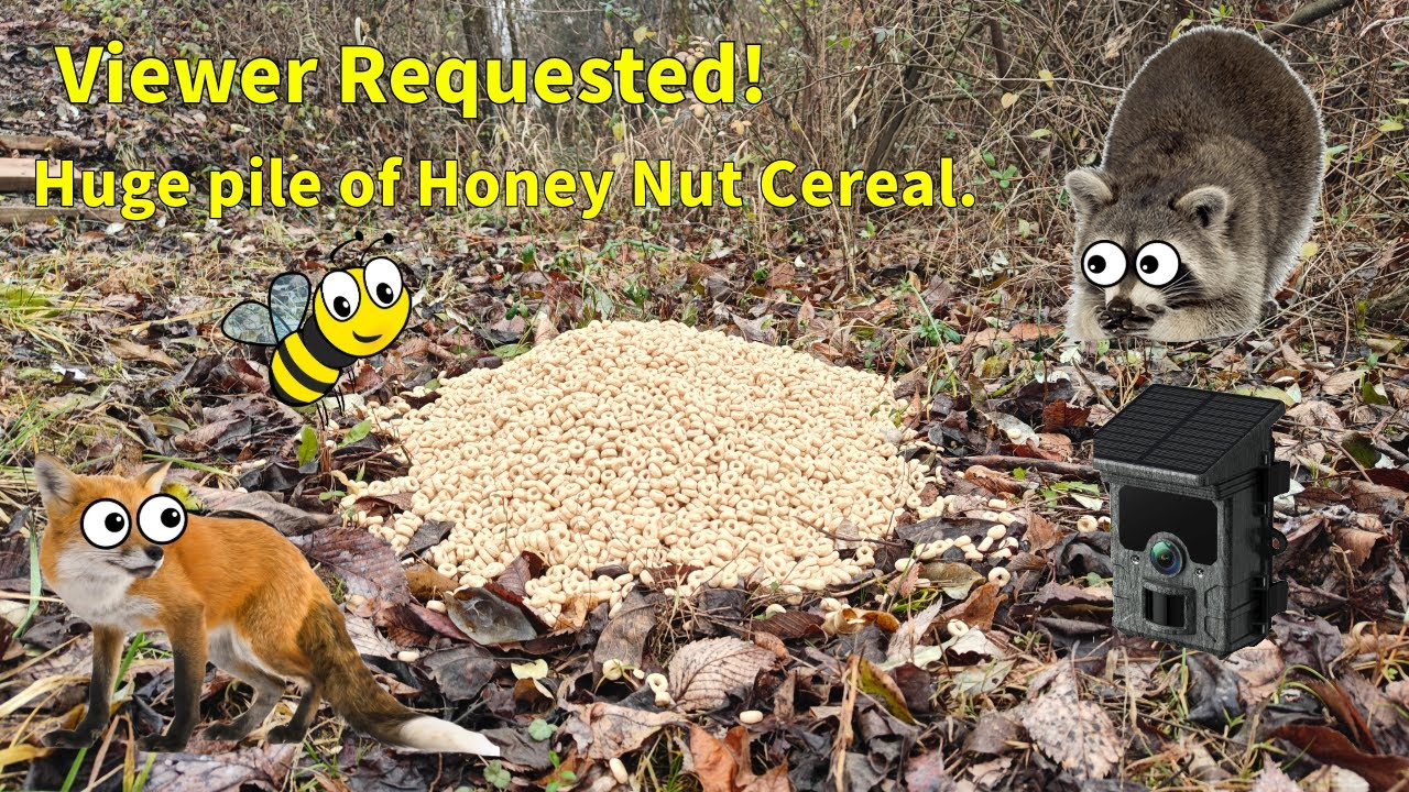I Caught WILD Animals Going CRAZY for Honey Nut Cheerios